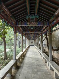 古建筑走廊