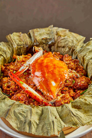 八宝香米焗蟹