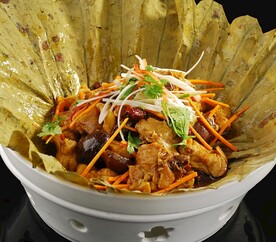 荷叶鸡  小鸡炖蘑菇