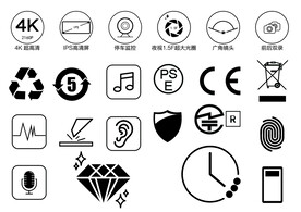 AI矢量标志图标  