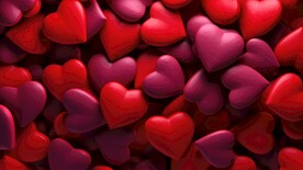 爱心背景