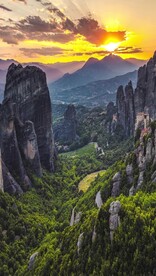 高清拍摄竖屏风景素材