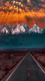 高清拍摄竖屏风景素材