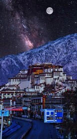 高清拍摄竖屏风景素材