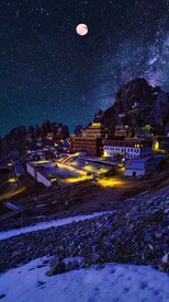 高清拍摄竖屏风景素材