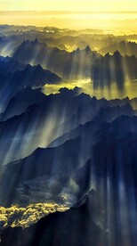 高清拍摄竖屏风景素材