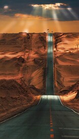 高清拍摄竖屏风景素材