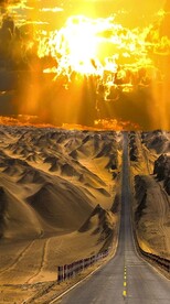 高清拍摄竖屏风景素材