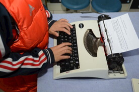 机械英文打字机