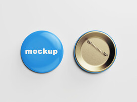 吧唧徽章胸牌样机模板