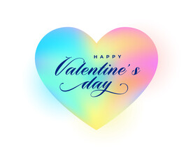 矢量情人节元素海报