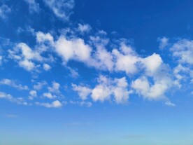 蓝天白云美景摄影 