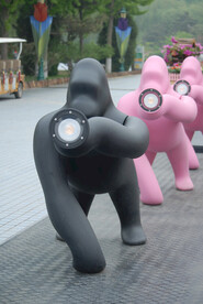 大猩猩雕塑