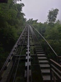 森林景区观光栈道缆车