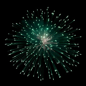 夜幕星空烟花素材