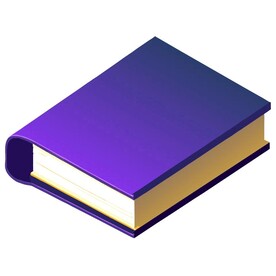 3D视图风格书籍字典