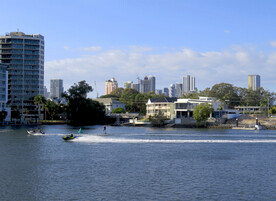 黄金海岸城市风景