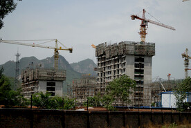 惠景新苑小区建设过程