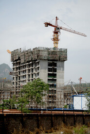 惠景新苑小区建设过程