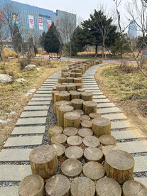 公园里的观光步道