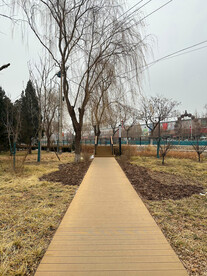 公园里的观光步道