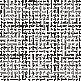 迷宫防伪背景底纹