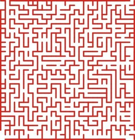 迷宫防伪背景底纹30X30