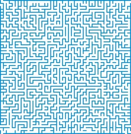 迷宫防伪背景底纹