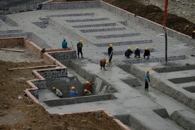 惠景新苑小区建设工地