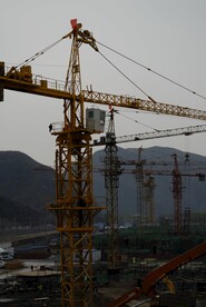 惠景新苑小区建设工地