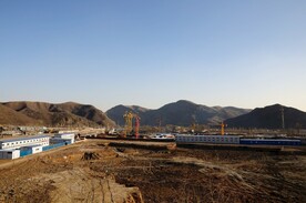 惠景新苑小区建设工地