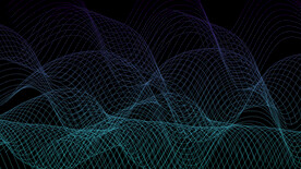 科技感曲线背景