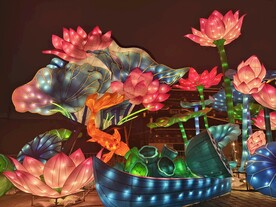 20245西安城墙灯会