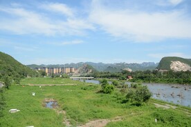 大石河磁家务段河床