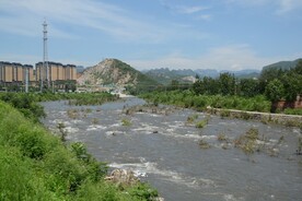 大石河磁家务段河中心