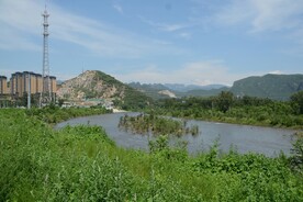 大石河磁家务段河中心