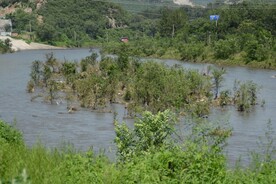 大石河磁家务段河中心