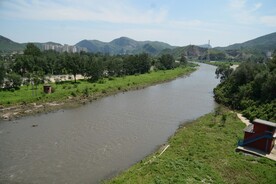 大石河半壁店段水景