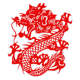 剪纸龙