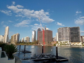 澳大利亚黄是金海岸城市风景