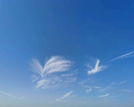 蓝天白云摄影