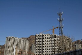 惠景新苑小区建设工地