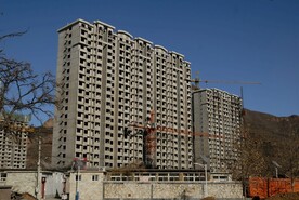 惠景新苑小区建设工地