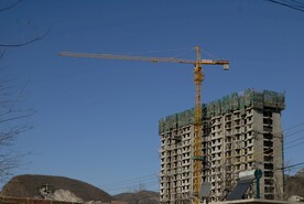 惠景新苑小区建设工地