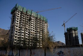 惠景新苑小区建设工地