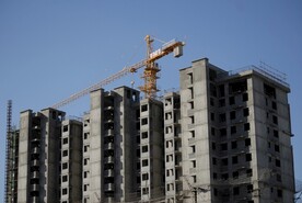 惠景新苑小区建设工地