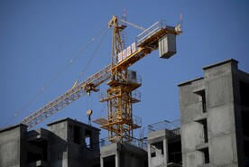 惠景新苑小区建设工地