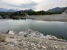 大石河磁家务段河床