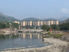 大石河磁家务段河床