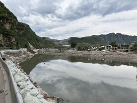 大石河施工工地